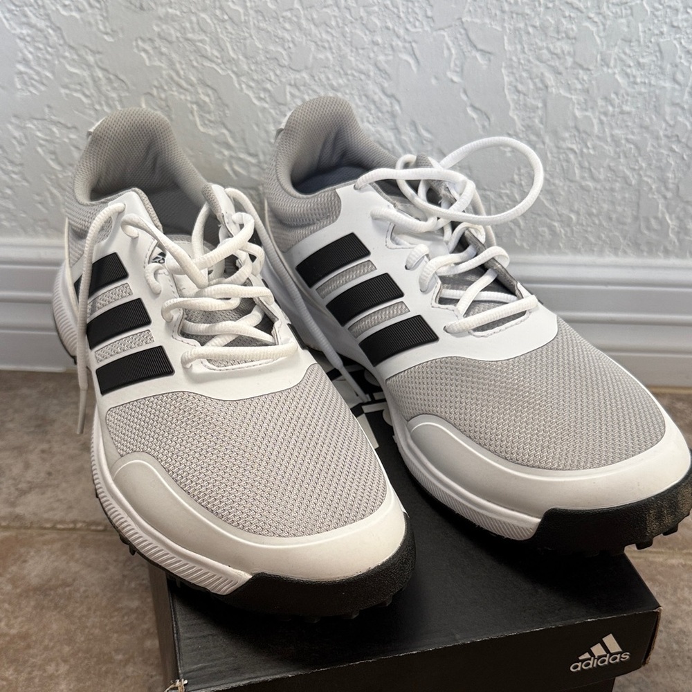 Adidas White and Black Sneakers